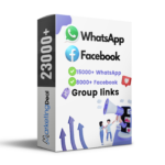 8000+Business Facebook + 15000 WHatsApp Group Links