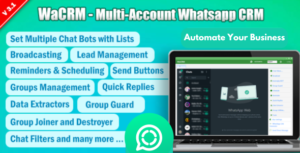 WaCRM Is Windows Based software which runs on PC !